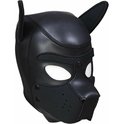 Psia maska Neoprene Puppy Hood neoprénová psia kukla pre puppy play
