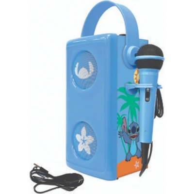 Lexibook Svítící bezdrátový karaoke mikrofon Disney Stitch – Zboží Dáma