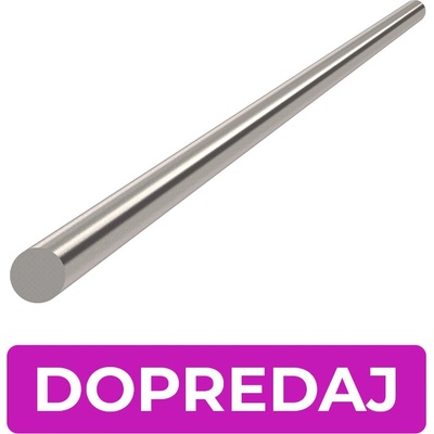 Tyč ø 3 x 2000 mm, kartáčovaná nerez AISI 304