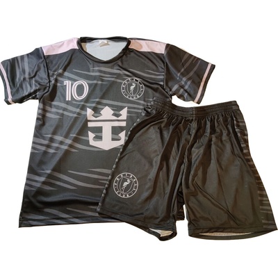 dresyonline dres Messi Inter Miami komplet JR čierny