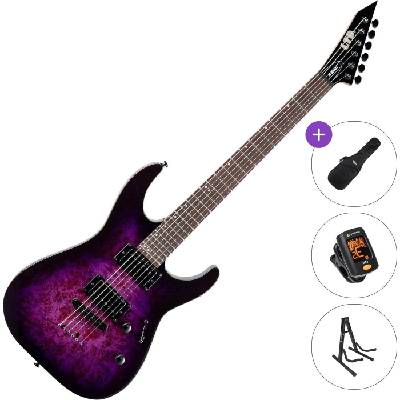 ESP M-200DX Basic SET Purple Burst Електрическа китара