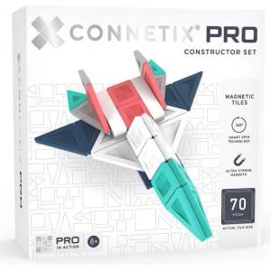 Connetix CONNETIX® PRO Constructor Set магнитен строителен комплект 70 бр (CP-T-00070-CO)
