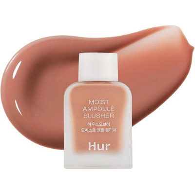 House of Hur Moist Ampoule Blusher Hydratační tekutá tvářenka 01 Nude Beige 10 ml miniatura