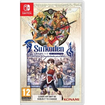 Konami Suikoden I & II HD Remaster Gate Rune & Dunan Unification Wars (Switch)