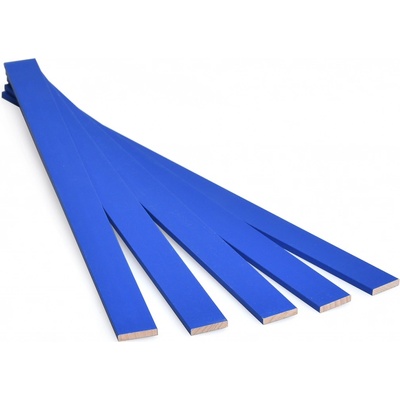 Metrie Metrie, Dřevěné lamely na tvoření modré, 3,2 x 16 x 250 mm, 100 ks – Zbozi.Blesk.cz