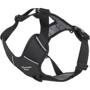 Mountain Paws Подплатена каишка за кучета, средна, черна (TO.80846)