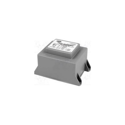 Transformátor zalévaný 30VA 230VAC 12V 12V 1,25A 1,25A PCB