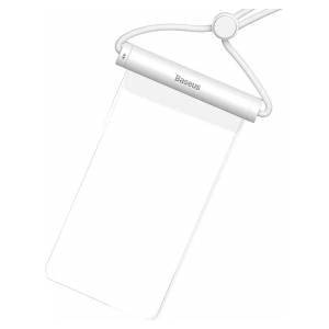 Baseus AquaGlide universal waterproof case with cylinder lock (white)