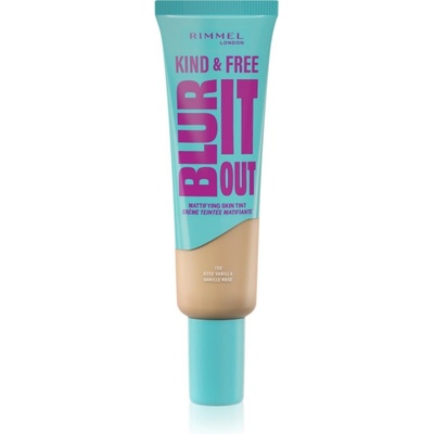 Rimmel Kind & Free Blur It Out лек хидратиращ фон дьо тен SPF 20 цвят 150 Rose Vanilla 30ml