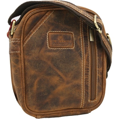 Peterson pánské crossbody PTN 8023-TMH hnědá