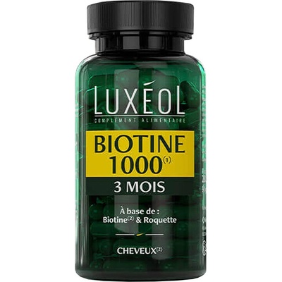 Luxéol Биотин 1000 g + рукола 90 капсули | Luxéol (337390 NTRV)