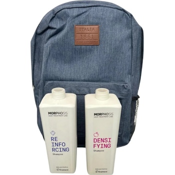 Framesi morphosis reinforcing shampoo & densifying shampoo + ПОДАРЪК раница