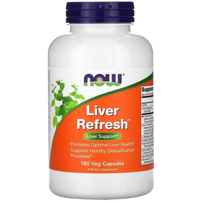 NOW Liver Refresh, 180 капсули, Now