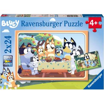 Image 1 of Ravensburger Puzzle Ravensburger Bluey 2x24pc (10105711)