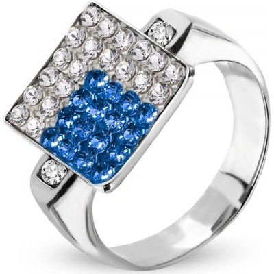 Spark prsten modrý se Swarovski Elements Kingdom 14023 2134 Sapphire