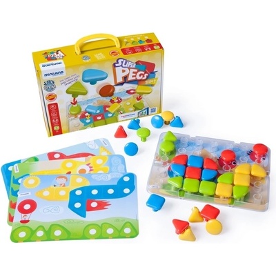 Miniland Superpegs Puzzle 32ks
