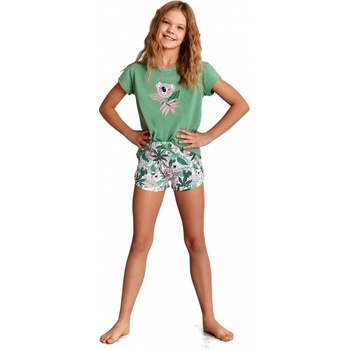 Dívčí pyžamo Gabi zelené