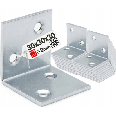 Rohový profil Lun Fix 30x30x30 mm pozinkovaný 50 ks