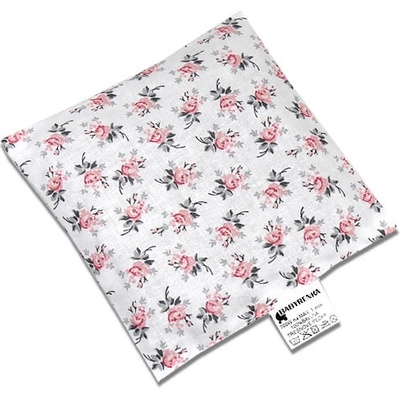 Babyrenka nahřívací polštářek 15x15 cm z třešňových pecek Rose grey – Zbozi.Blesk.cz