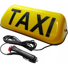 Alum Taxi světlo na střechu auta s magnetem, 12V - 29 × 12,5 × 10,5 cm