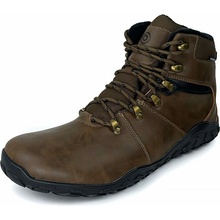 Bugga Dylan zimné barefootové topánky s membránou B00196 18 brown