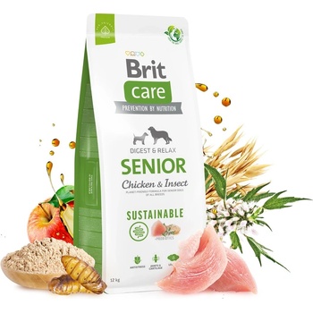 Brit Care Sustainable Senior Chicken & Insect 1 kg