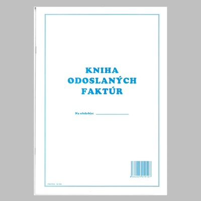 Protex 10191 KNIHA ODOSLANÝCH FAKTÚR A4 720 POL 40 list.