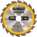 DeWALT DT1943 Pílový kotúč CONSTRUCTION, 190 x 30 mm, 18 zubov