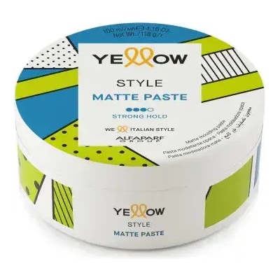 Yellow Professional Матираща вакса със силна фиксация Yellow Style Matte Paste