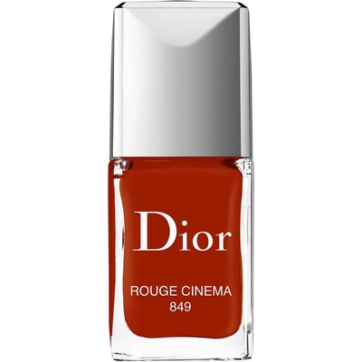 Dior Vernis Лак за нокти с гел ефект 849 Rouge Cinema 10 мл
