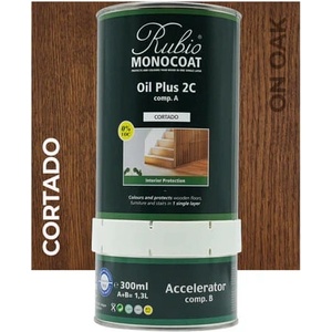 Rubio Monocoat Oil Cortado Component A - Масло за вътрешна употреба 2.75л (5892)