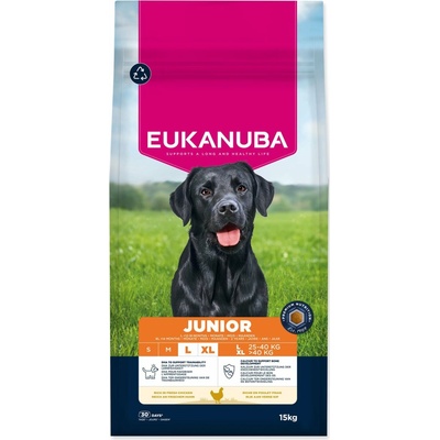 Eukanuba Junior Large rich in fresh chicken 15 kg