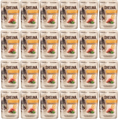 Shelma Rich in chicken in sauce 24 x 85 g