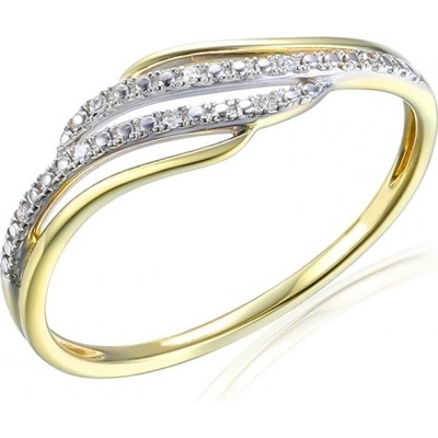 Gems Diamantový prsten Virginia v kombinovaném zlatě 585 38 1 8065.2ZB0.0.53.HSISC.000