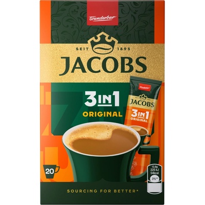 Jacobs 3v1 Original 20 x 12,6 g