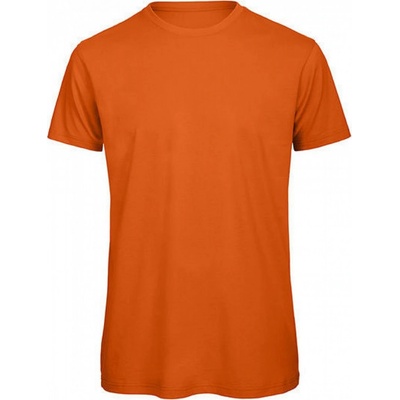 B&C pánské organické tričko Inspire BC tmavá oranžová