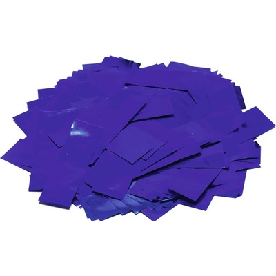 Tcm Fx metalické obdélníkové konfety 55x18mm modré 1kg