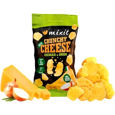 Mixit Křupavý sýr do kapsy Irský cheddar & cibule 20 g