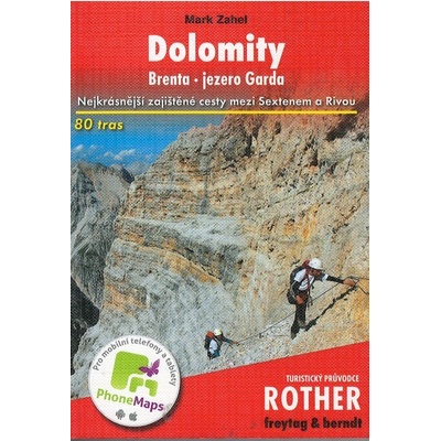 Freytag a Berndt Dolomity Brenta jezero Garda průvodce Rother