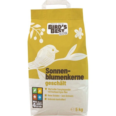 Bird's Best slunečnicová semínka loupaná 5 kg