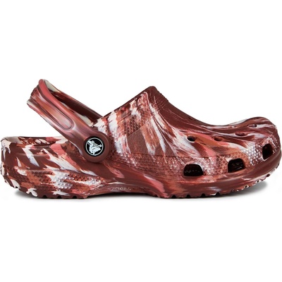 Crocs Мъжки чехли Crocs Classic Marble Clogs Mens - Dark Clay/Multi