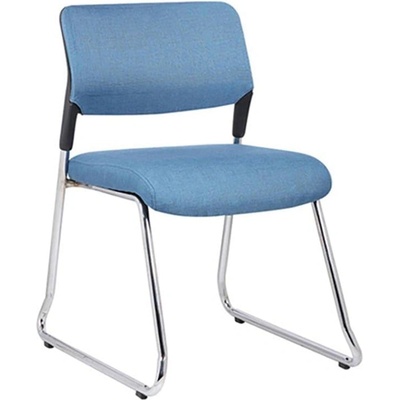 RFG Посетителски стол RFG Evo 4S M, текстил, метална основа, до 120 kg, син, 5 (4010100284)