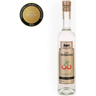 Lihovar Lžín Lžínská Třešňovice 50% 0,5 l (holá láhev)