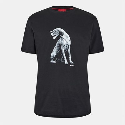 Hugo Тениска Hugo Men's Didug Regular Fit T-Shirt - Black 002