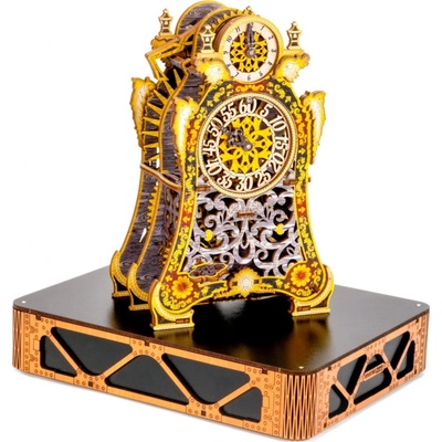 Wooden City 3D puzzle Čarovné hodiny 149 ks