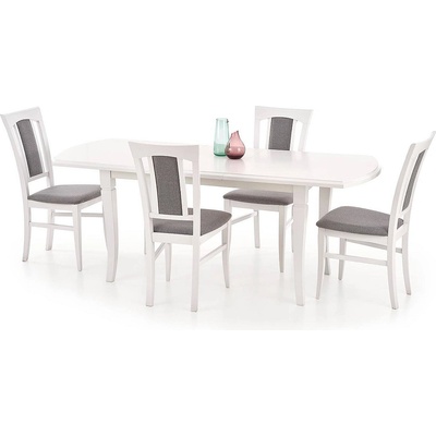 Halmar Правоъгълна маса fryderyk 160/240 бяло