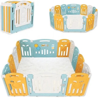 CCLife Модулна детска кошара 14 модула 158 x 120 cм. CCLife