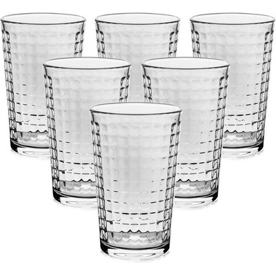 Toro pohárov Squares 6 x 210 ml