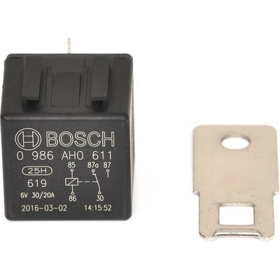 Relé, pracovní proud BOSCH 0 986 AH0 611