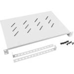 Lanberg Аксесоар, Lanberg 19" fixed shelf 1U / 483x300mm, max load capacity up to 25kg, grey (AK-1004-S)